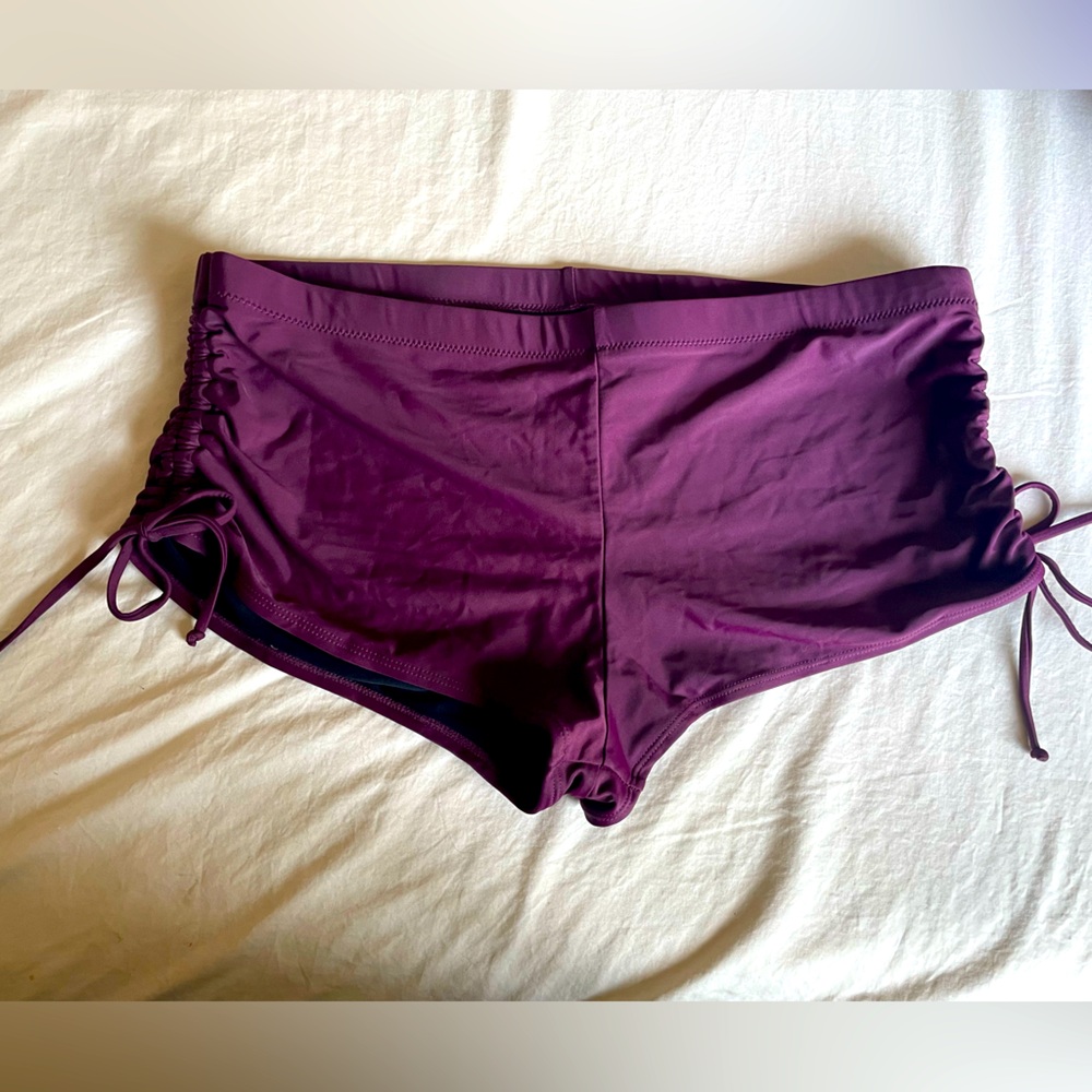 Title Nine Plum Swim Shorts